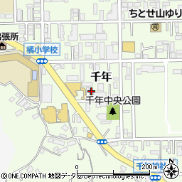 神奈川県川崎市高津区千年821周辺の地図