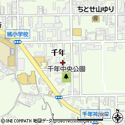 神奈川県川崎市高津区千年813周辺の地図