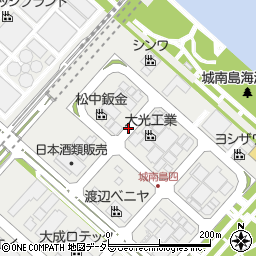 東京都大田区城南島4丁目周辺の地図