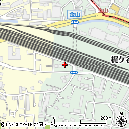 神奈川県川崎市宮前区梶ケ谷1526周辺の地図