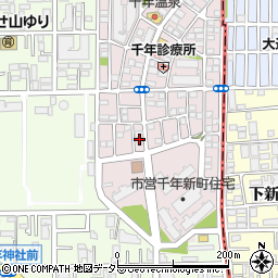 神奈川県川崎市高津区千年新町40周辺の地図