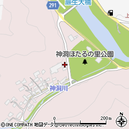 岐阜県美濃市神洞273周辺の地図