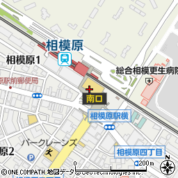 みずほ銀行相模原駅 ＡＴＭ周辺の地図