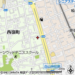 東京都大田区西嶺町14-4周辺の地図