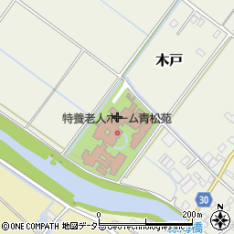 青松苑デイサービスセンター周辺の地図