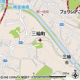東京都町田市三輪町1745周辺の地図