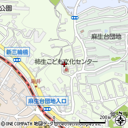 神奈川県川崎市麻生区上麻生7丁目18周辺の地図