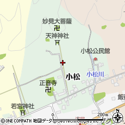 京都府宮津市小松190周辺の地図