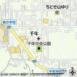 神奈川県川崎市高津区千年813-16周辺の地図