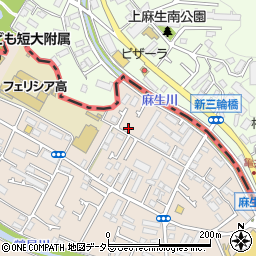 東京都町田市三輪町229周辺の地図