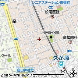 東京都大田区東嶺町34周辺の地図
