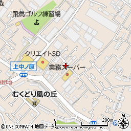 神奈川県相模原市緑区下九沢1628-17周辺の地図