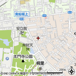 東京都大田区中央5丁目8周辺の地図