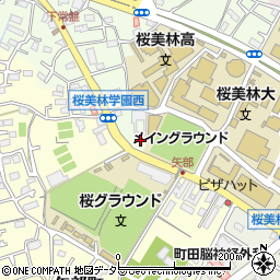 東京都町田市常盤町3658周辺の地図
