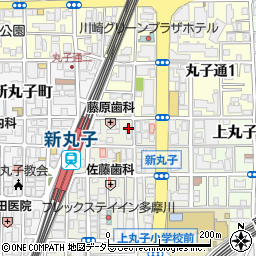 トリニティコート周辺の地図