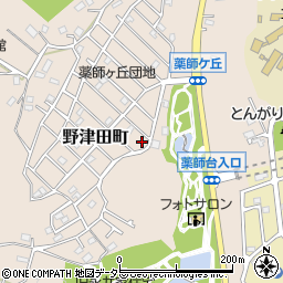 東京都町田市野津田町3210-381周辺の地図