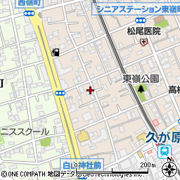 東京都大田区東嶺町35-7周辺の地図