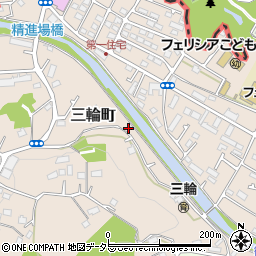 東京都町田市三輪町1770周辺の地図