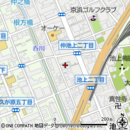 志村荘周辺の地図