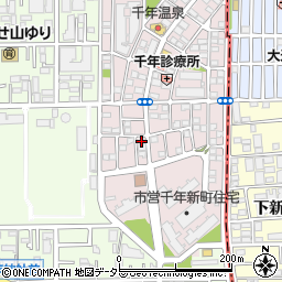 神奈川県川崎市高津区千年新町40-1周辺の地図