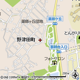 東京都町田市野津田町3210-382周辺の地図