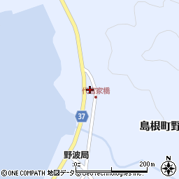 島根県松江市島根町野波1918周辺の地図