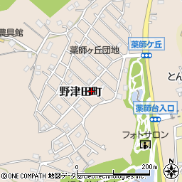 東京都町田市野津田町3210-374周辺の地図