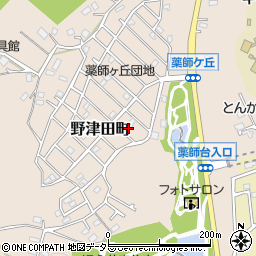 東京都町田市野津田町3210-380周辺の地図