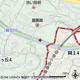 東京都町田市大蔵町89周辺の地図
