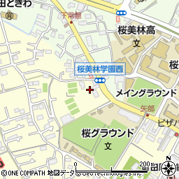 東京都町田市矢部町2837周辺の地図