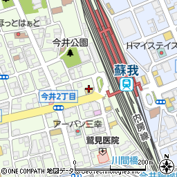 養老乃瀧 蘇我西口店周辺の地図