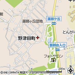 東京都町田市野津田町3210-43周辺の地図