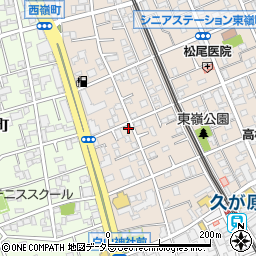 東京都大田区東嶺町35-6周辺の地図