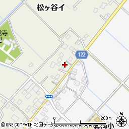 千葉県山武市松ヶ谷イ3074-1周辺の地図