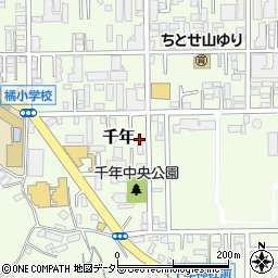 神奈川県川崎市高津区千年811-14周辺の地図