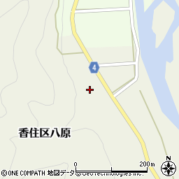 兵庫県美方郡香美町香住区八原555周辺の地図