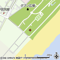 千葉県山武市蓮沼平周辺の地図