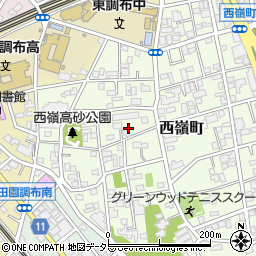 東京都大田区西嶺町29周辺の地図