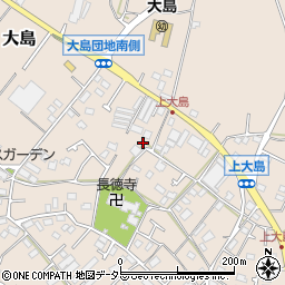神奈川県相模原市緑区大島837周辺の地図