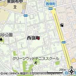東京都大田区西嶺町12-5周辺の地図