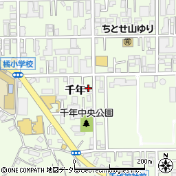 神奈川県川崎市高津区千年811-9周辺の地図