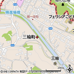 東京都町田市三輪町1771周辺の地図