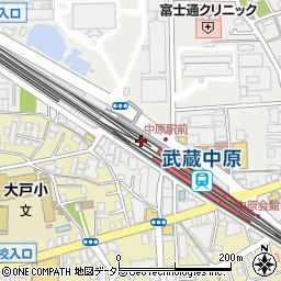ミスタークラフトマン武蔵中原店周辺の地図