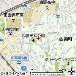 東京都大田区西嶺町30-5周辺の地図