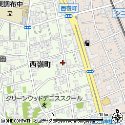 東京都大田区西嶺町12-12周辺の地図