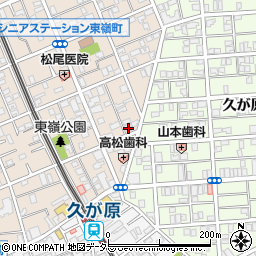 東京都大田区東嶺町24-10周辺の地図