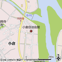 小倉自治会館周辺の地図