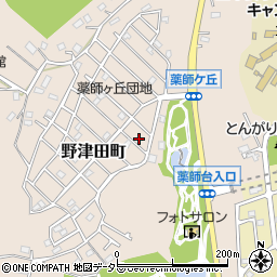 東京都町田市野津田町3210-153周辺の地図