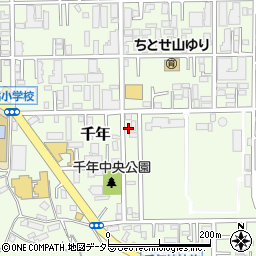 神奈川県川崎市高津区千年807周辺の地図