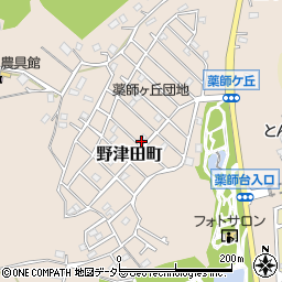 東京都町田市野津田町3210-101周辺の地図